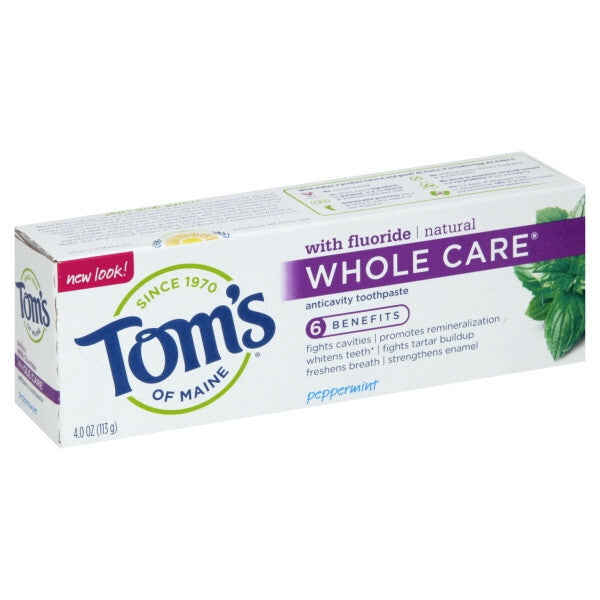 Toms whlcre thpst pprmnt ( 6 x 4 oz )