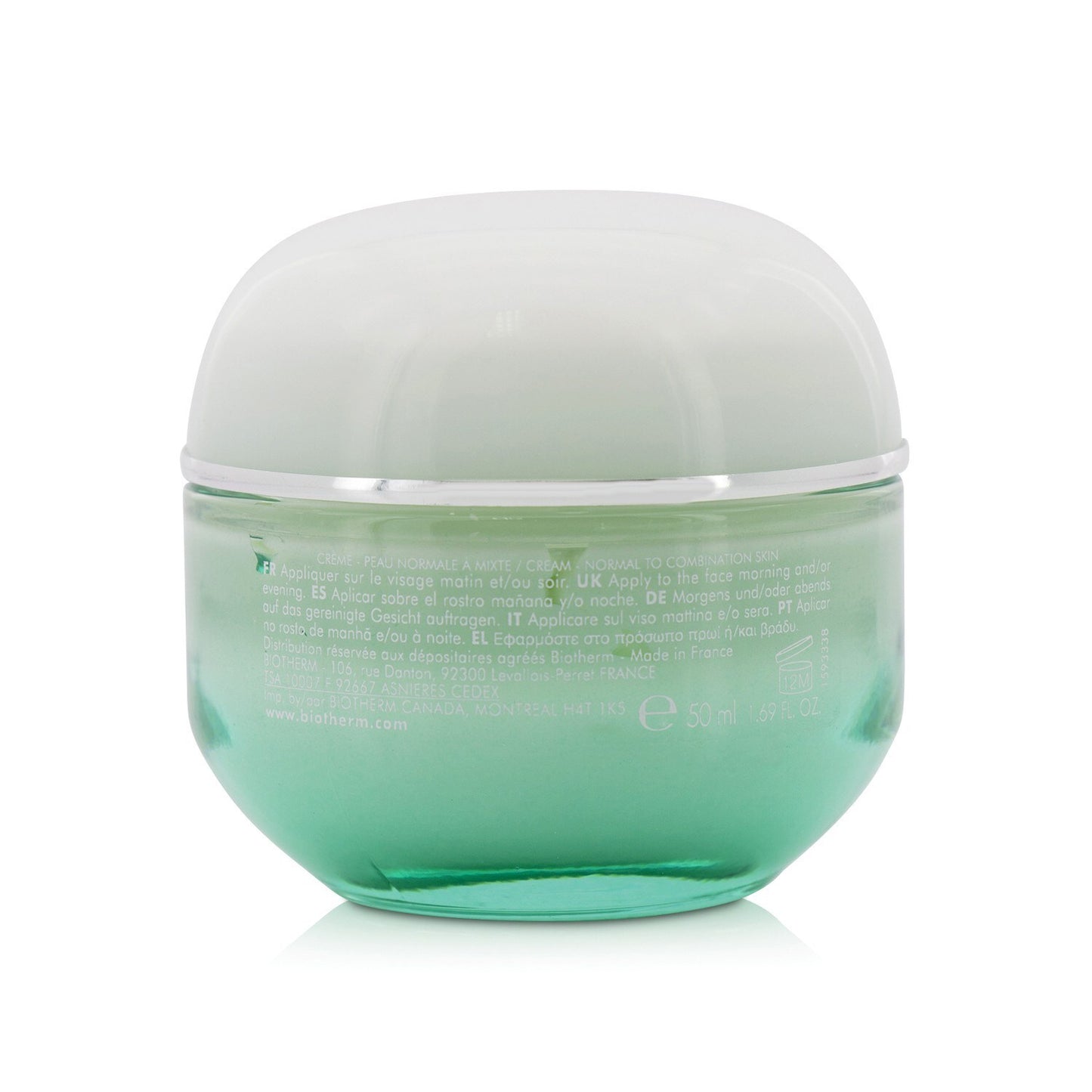 BIOTHERM - Aquasource 48H Continuous Release Hydration Cream - For Normal/ Combination Skin L73405 50ml/1.69oz
