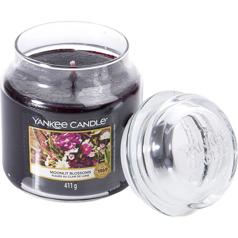 YANKEE CANDLE by Yankee Candle (UNISEX) - MOONLIGHT BLOSSOMS SCENTED MEDIUM JAR 14.5 OZ