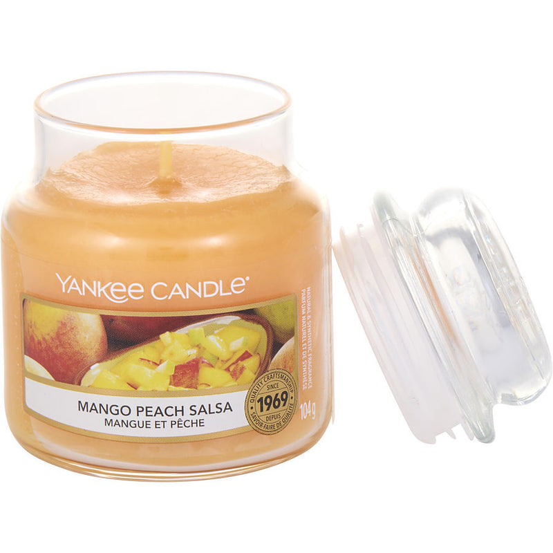 YANKEE CANDLE by Yankee Candle (UNISEX) - MANGO PEACH SALSA SCENTED SMALL JAR 3.6 OZ