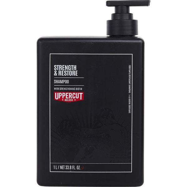 UPPERCUT by Uppercut (MEN) - STRENGTH & RESTORE SHAMPOO 33.8 OZ