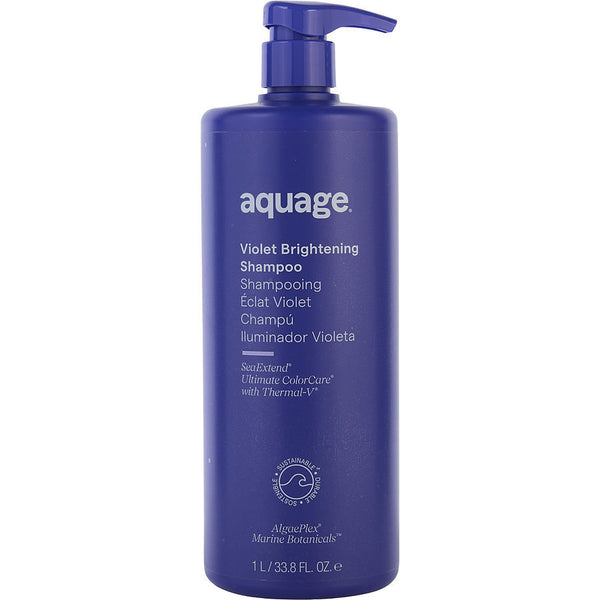 AQUAGE by Aquage (UNISEX) - VIOLET BRIGHTENING SHAMPOO 33.8 OZ