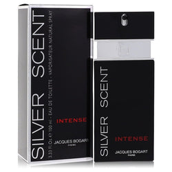 Silver Scent Intense by Jacques Bogart Eau De Toilette Spray 3.33 oz (Men)