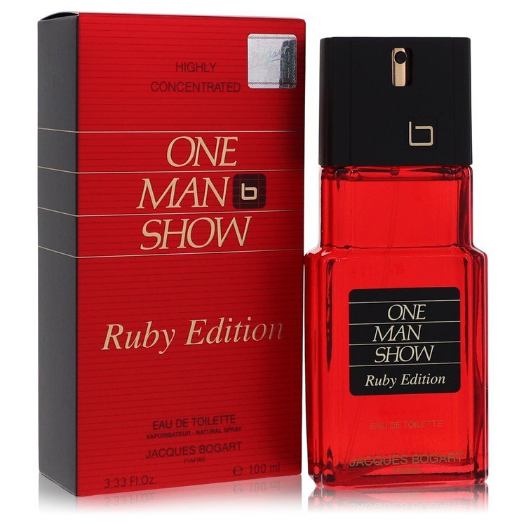 One Man Show Ruby by Jacques Bogart Eau De Toilette Spray 3.3 oz (Men)