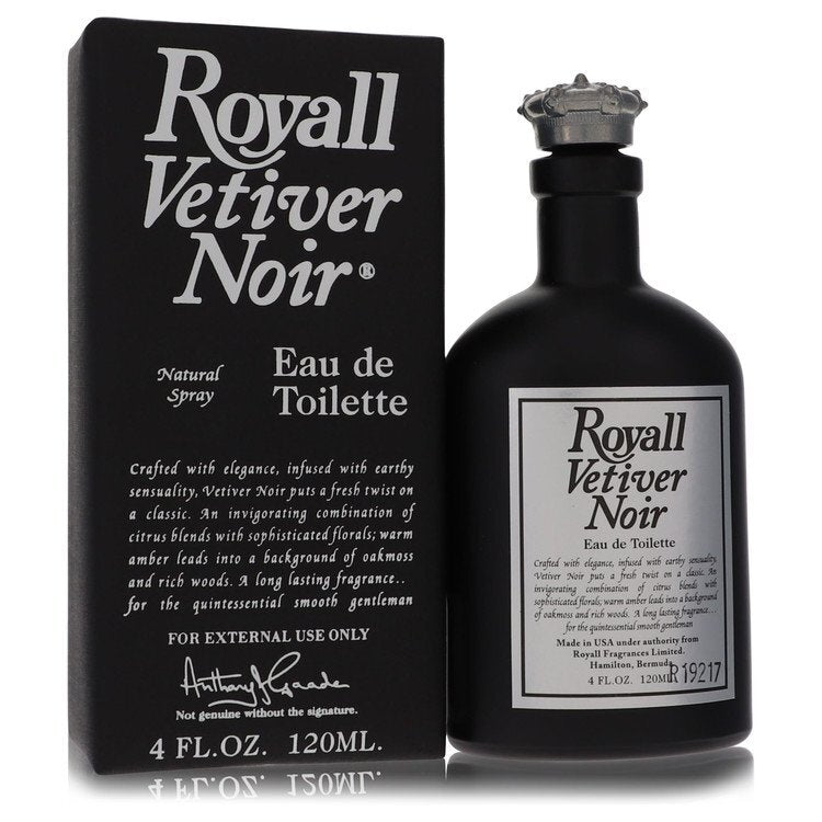 Royall Vetiver Noir by Royall Fragrances Eau de Toilette Spray 4 oz (Men)