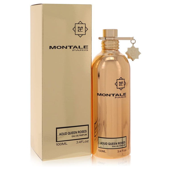 Montale Aoud Queen Roses by Montale Eau De Parfum Spray (Unisex) 3.4 oz (Women)