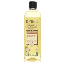 Dr Teal's Moisturizing Bath & Body Oil by Dr Teal's Nourishing Coconut Oil with Essensial Oils Jojoba Oil Sweet Almond Oil and Cocoa Butter 8.8 oz (Women)