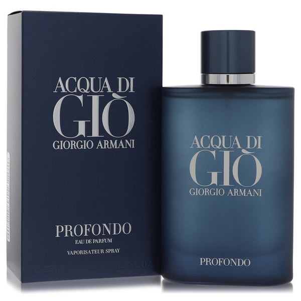 Acqua Di Gio Profondo by Giorgio Armani Eau De Parfum Spray 4.2 oz (Men)