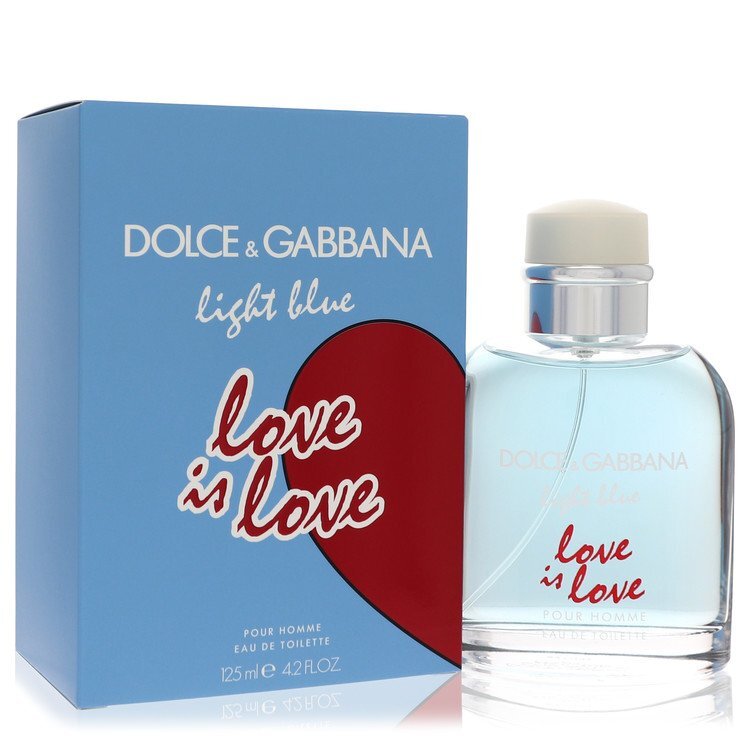 Light Blue Love Is Love by Dolce & Gabbana Eau De Toilette Spray 4.2 oz (Men)