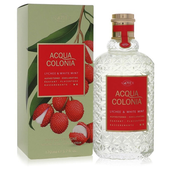 4711 Acqua Colonia Lychee & White Mint by 4711 Eau De Cologne Spray (unisex) 5.7 oz (Women)