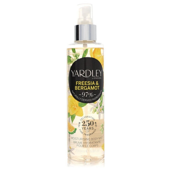 Yardley Freesia & Bergamot by Yardley London Body Mist 6.8 oz (Women)