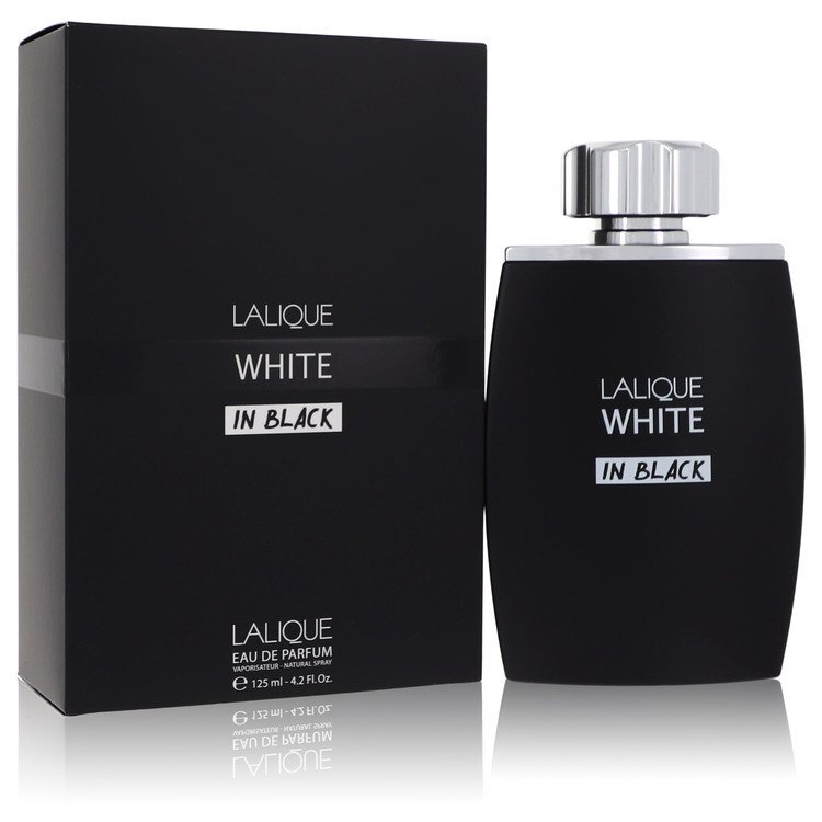 Lalique White In Black by Lalique Eau De Parfum Spray 4.2 oz (Men)