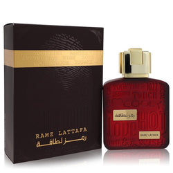 Ramz Lattafa Gold by Lattafa Eau De Parfum Spray (Unisex) 3.4 oz (Women)