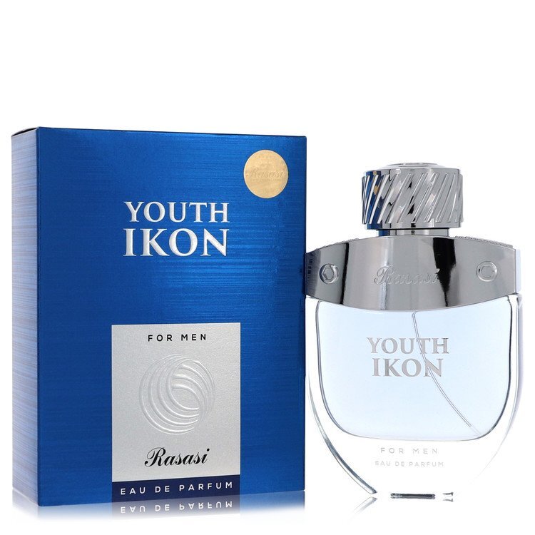 Rasasi Youth Ikon by Rasasi Eau De Parfum Spray 3.3 oz (Men)