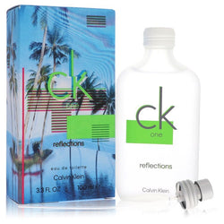 CK One Reflections by Calvin Klein Eau De Toilette Spray (Unisex) 3.4 oz (Men)