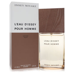 L'eau D'issey Pour Homme Vetiver by Issey Miyake Eau De Toilette Intense Spray 3.3 oz (Men)