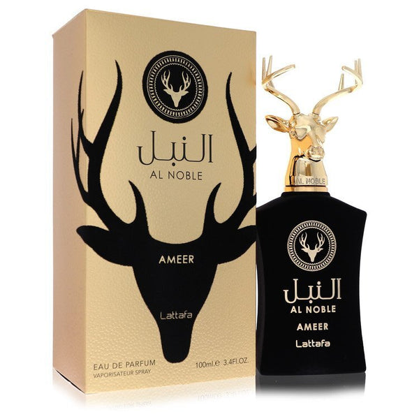 Lattafa Al Noble Ameer by Lattafa Eau De Parfum Spray (Unisex) 3.4 oz (Men)