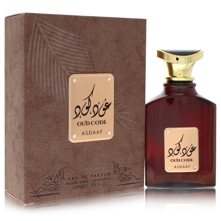 Asdaaf Oud Code by Lattafa Eau De Parfum Spray (Unisex) 3.4 oz (Men)