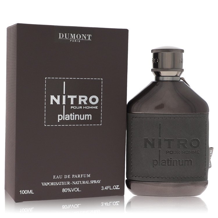 Dumont Nitro Platinum by Dumont Paris Eau De Parfum Spray 3.4 oz (Men)