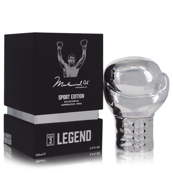 Muhammad Ali Legend Round 3 by Muhammad Ali Eau De Parfum Spray (Sport Edition) 3.3 oz (Men)